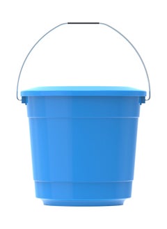 Cosmoplast 10L With Lid Bucket And Handle (Blue)  - Image 2