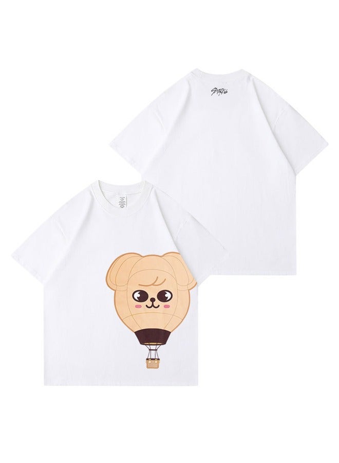 NIBEMINENT Stray Kids Skzoo Cotton T-shirt  - Image 1