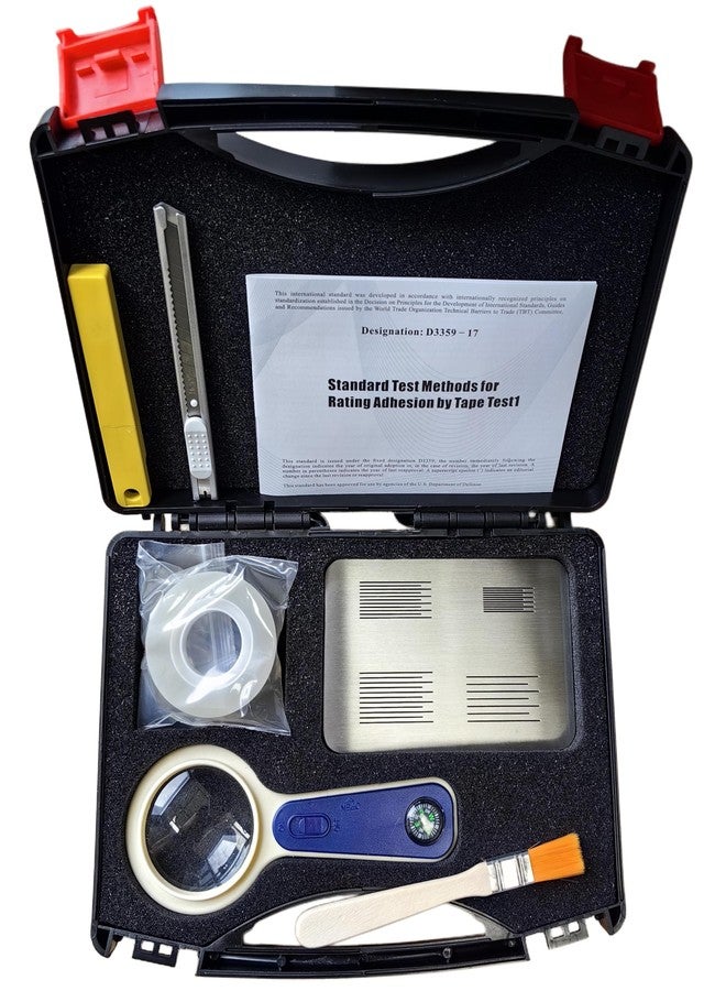 GLTL Cross Cutting Rule cross cut guide Adhesion Tester cross-cut Cutting (4-in-1,boxed) - Image 2