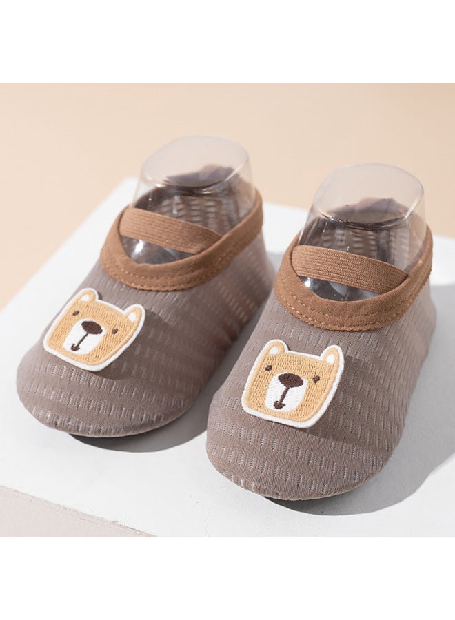 New Summer Baby Floor Socks Non-slip Bottom Cooling Thin Indoor Breathable Infant Soft Bottom Toddler