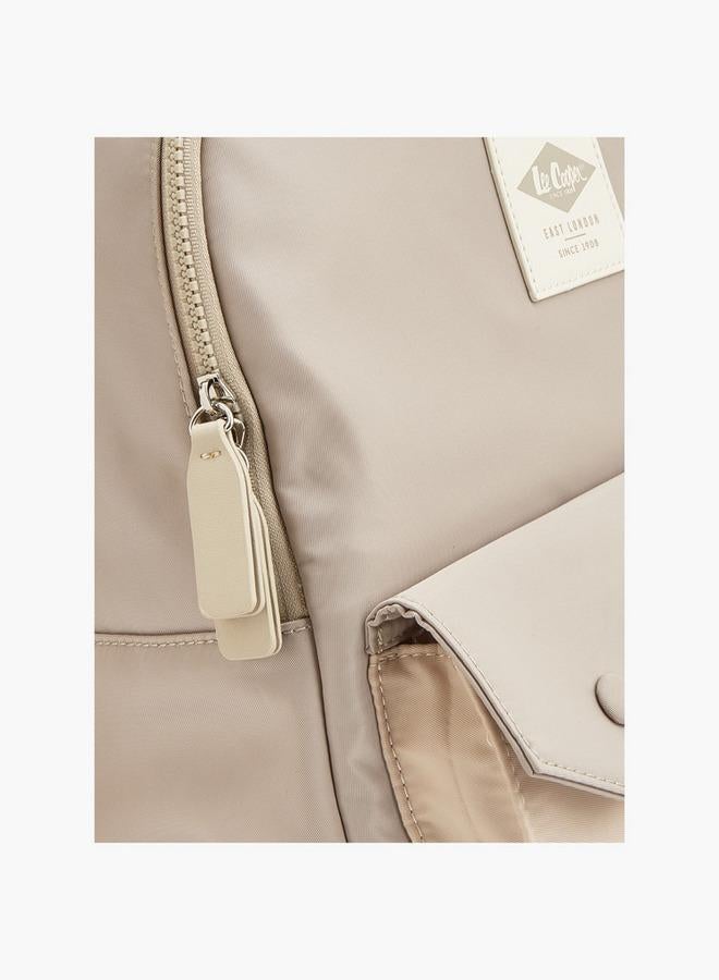 Lee Cooper Logo Backpack With Adjustable Straps - Image 4