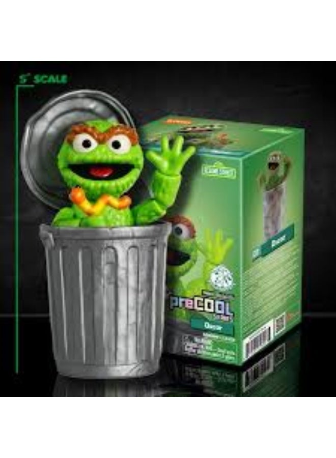 Blokees Sesame Street Oscar the Grouch PreCool Model Kit | Collectible Building Figure Toy | Genuine Licensed Character with Trash Can Accessory | For Kids Ages 3+ - Image 3