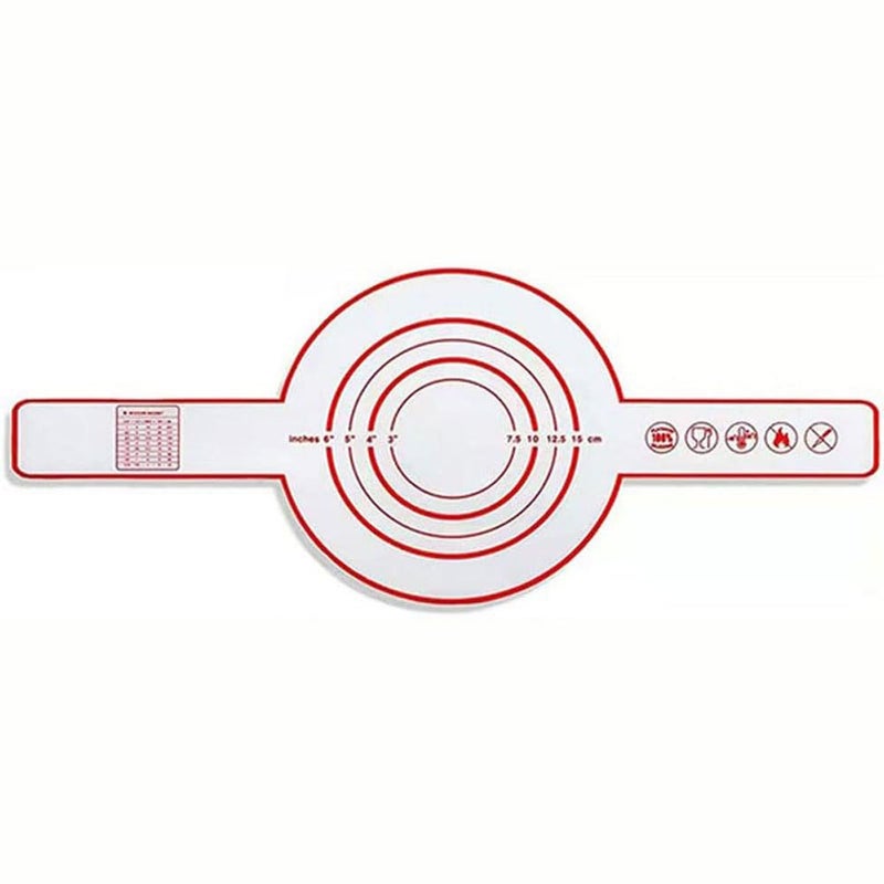 Aesackir Silicone Baking Mat for Dutch Oven Bread BakingReusable MatLong Handles Sling Transferable DoughEnvironmentally Friendly Alternative to ParchmentBaking Tools 525215cm BB064