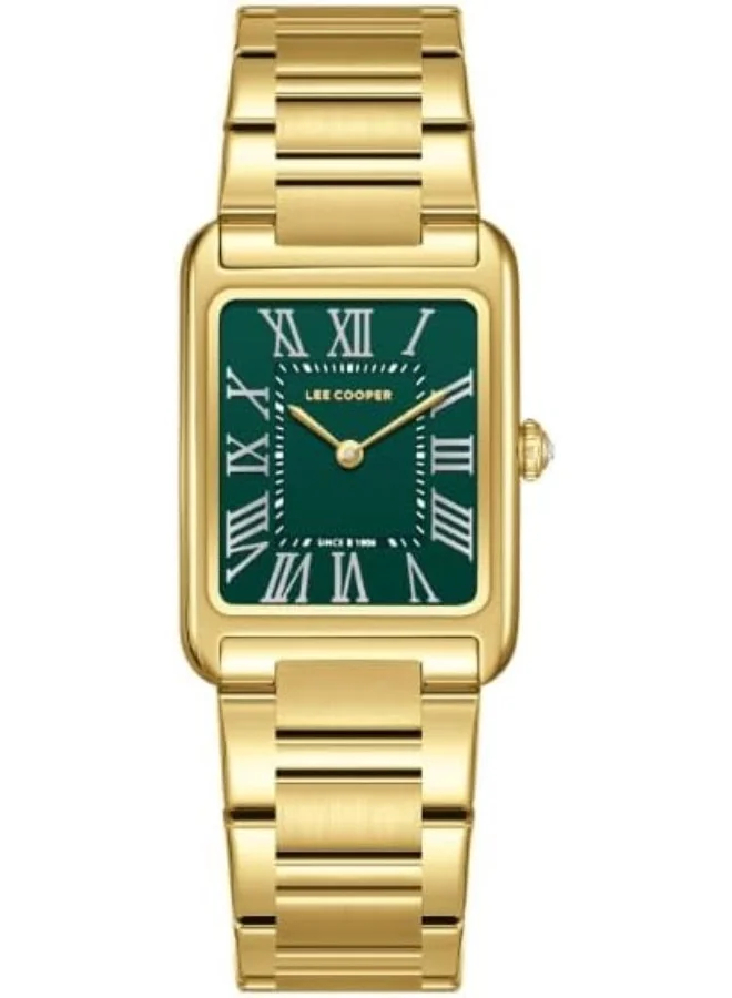 لي كوبر LEE COOPER Women's VJ20C1 Movement Watch, Analog Display and Metal Strap