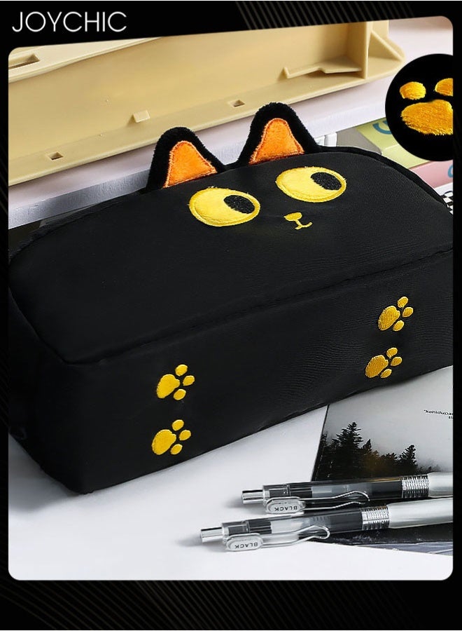 Joychic New Style Portable Lovely Embroidered Claw Pencil Pouch with Large Capacity Stationery Storage Bag for School - Image 4