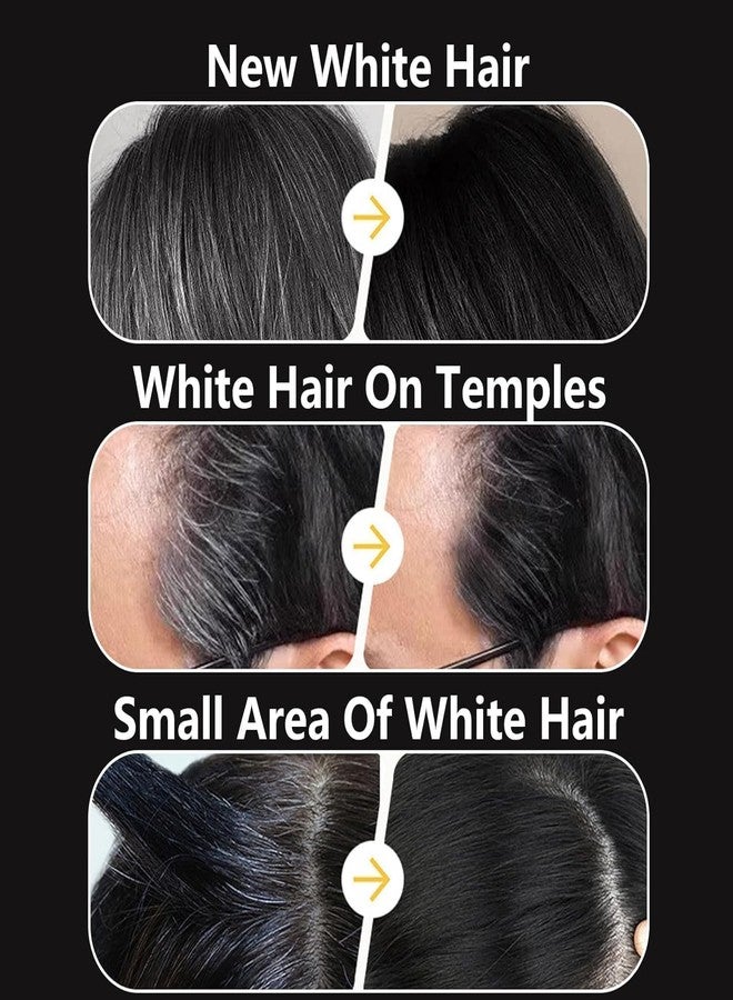 OVENA Instant Hair Color Stick With Built-In Comb, 2025 New Hair Dye Stick For Gray Hair, Touch Up Comb 2 In 1, Waterproof And Sweat-Proof (Black) - Image 2