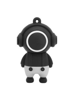 Thoraya PVC Music Man Cartoon USB Flash Drive Car High Speed USB Flash Drive Black 32G  - Image 4