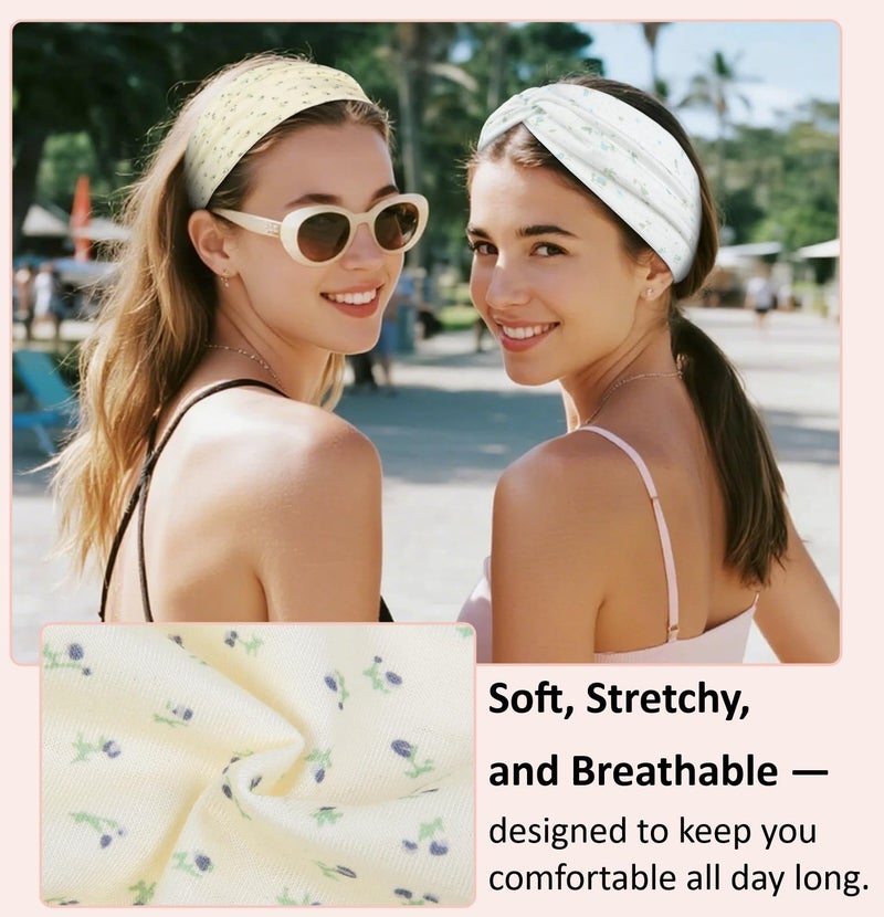 TERSE Valentine Headbands for Women Non Slip: Valentine's Day Accessories Gifts for Her Valentine Outfits Twist Head Bands for Women's Hair Trendy Cute Hair Bands - Image 4
