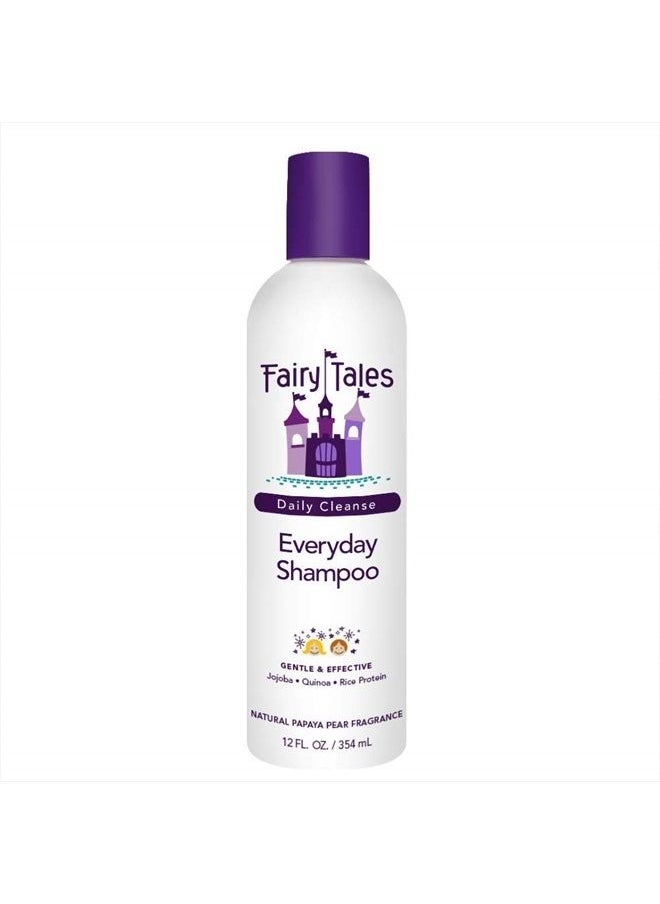 Fairy Tales Daily Cleanse Everyday Kids Shampoo - Gentle Natural Defining Shampoo, Tangle Free, Moisturizing and Hydrating Formula, Paraben Free - 12 oz  - Image 1