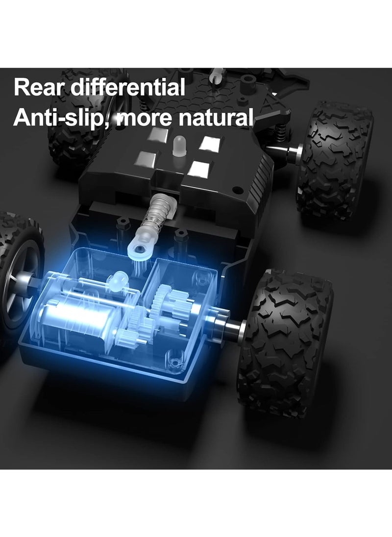 Generic - RC Car , Remote Controlled Car from 3 4 5 6 7 8 9 Years, High Speed 20 km/h, RC Off-Road Truck RC Crawler with 2.4 GHz, 2 Batteries, RC vehicle , only green color available - Image 1