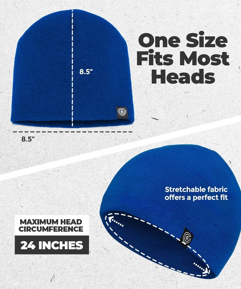 Revony mens Be2 Beanie Hat - Image 5