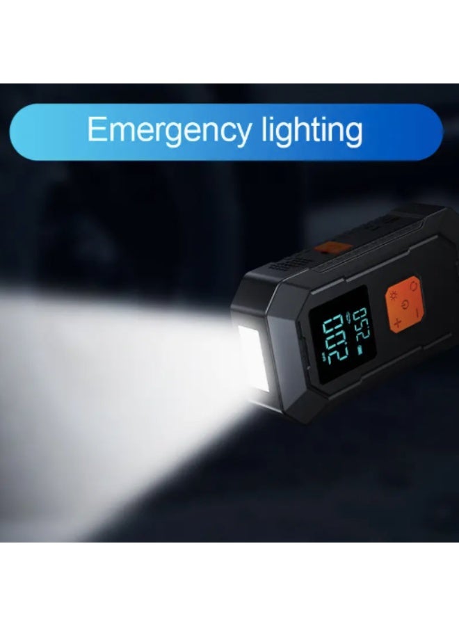 Portable air compressor with integrated digital pressure gauge - Image 3