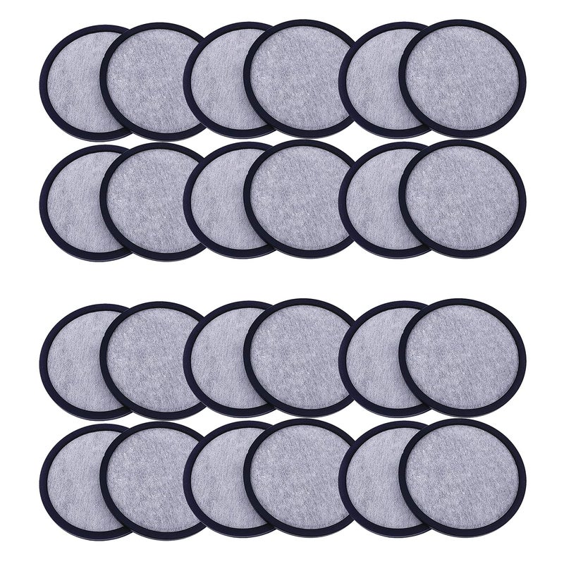 24Pack Replacement Charcoal Water Filter Discs for Mr Coffee Brewers Coffee Machines