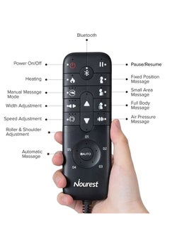 Nourest Orion 3D Reclining Massage Chair with Ottoman  - Image 4