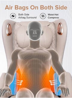Nourest Orion 3D Reclining Massage Chair with Ottoman  - Image 5