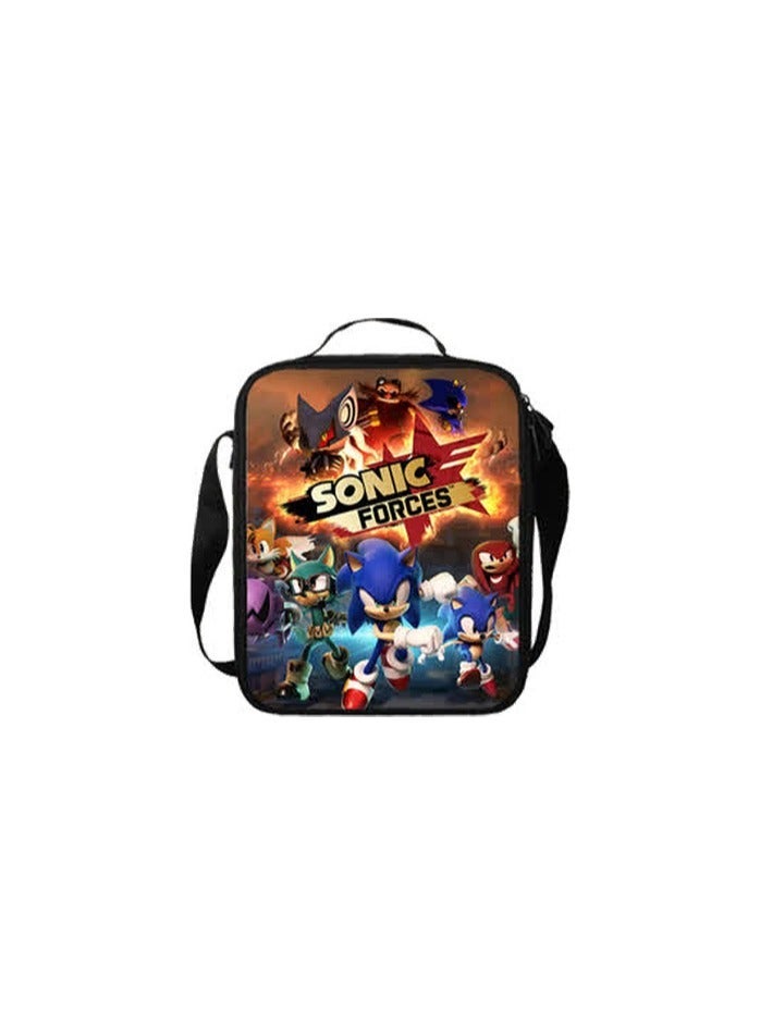 نيبمينينت 2024 حقيبة مدرسية سونيك جديدة للطلاب ذات سعة كبيرة 2 قلم أنيمي,طقم مكون من 20 قطعة - - Image 3