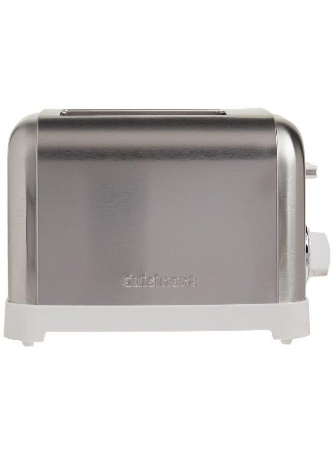 Cuisinart Cuisinart CPT-180WP1 4-Slice Metal Classic Toaster, White/Stainless Steel  - Image 4