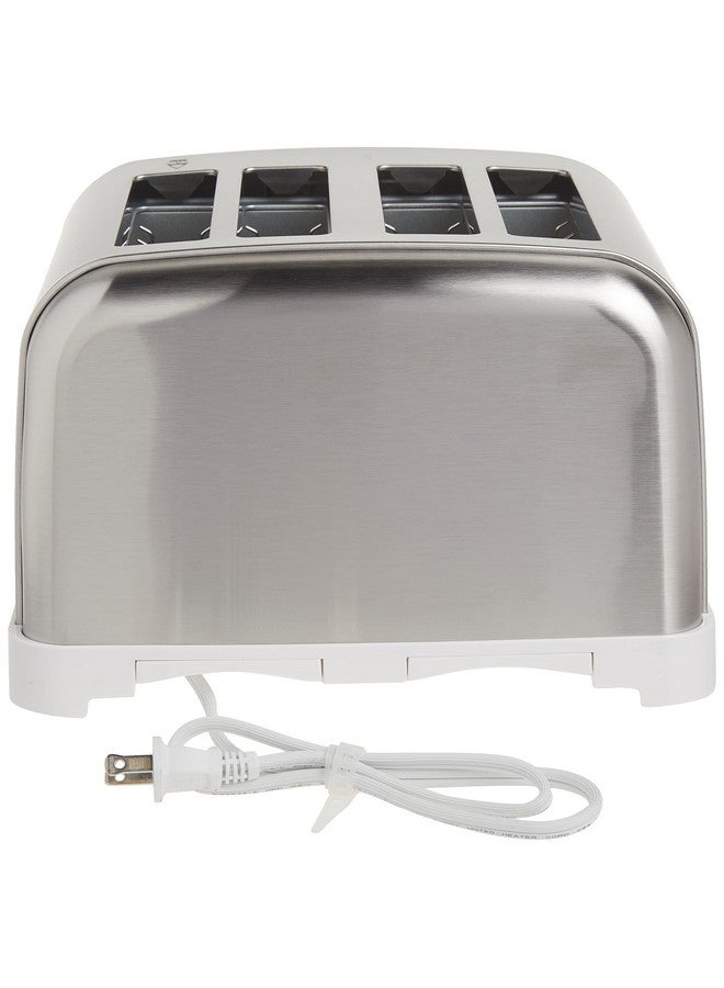 Cuisinart Cuisinart CPT-180WP1 4-Slice Metal Classic Toaster, White/Stainless Steel  - Image 2