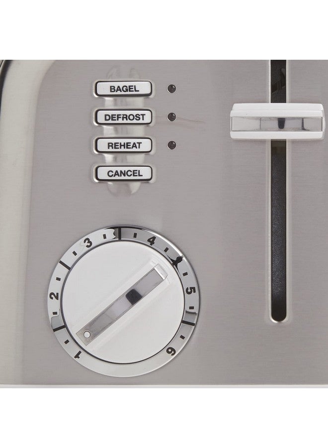 Cuisinart Cuisinart CPT-180WP1 4-Slice Metal Classic Toaster, White/Stainless Steel  - Image 5