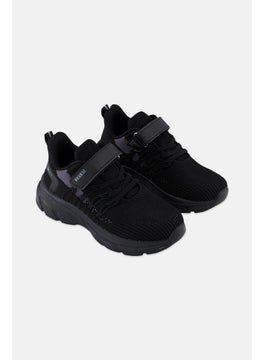 RBX Kids Boy Velcro Closure Training Shoes, Black  - Image 1