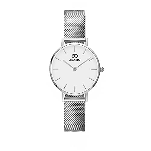 ADAMO Aritocrat White Dial Women's & Girl's Watch 336SSM01 - Image 1