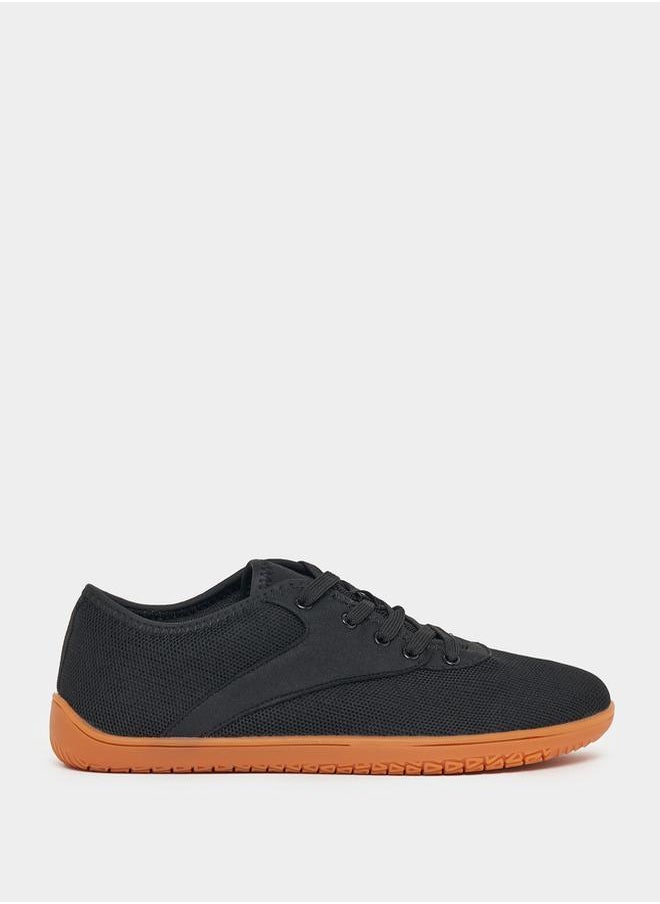 Styli Knitted Lace Up Lightweight  Sneakers  - Image 1