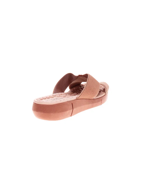 MODARE Modare Ladies Flat Comfort Sandals Tan | Made In Brazil