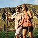 Brazos Handcrafted Wood Walking Stick Twisted Oak Hitchhiker Style Handle for Men Women Made in The USA Brown 58 - Image 4