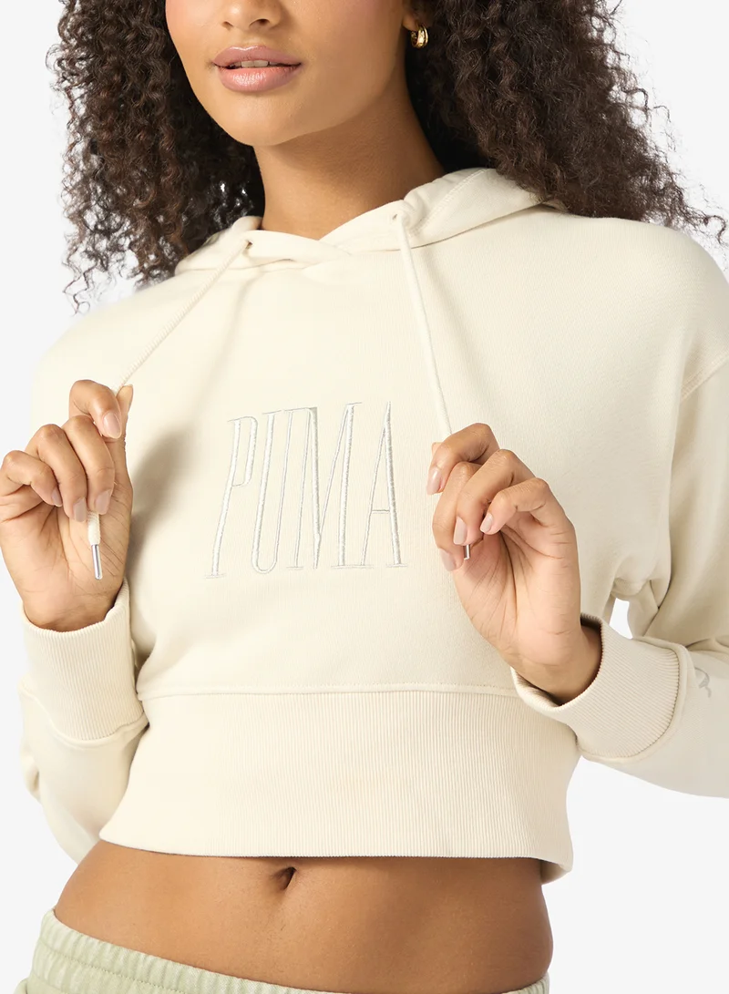 PUMA Essential Relaxed Graphic Hoodie