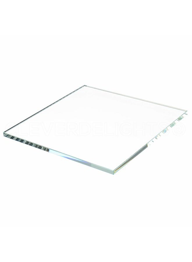 CleverDelights 4" Square Glass Tile - Image 1
