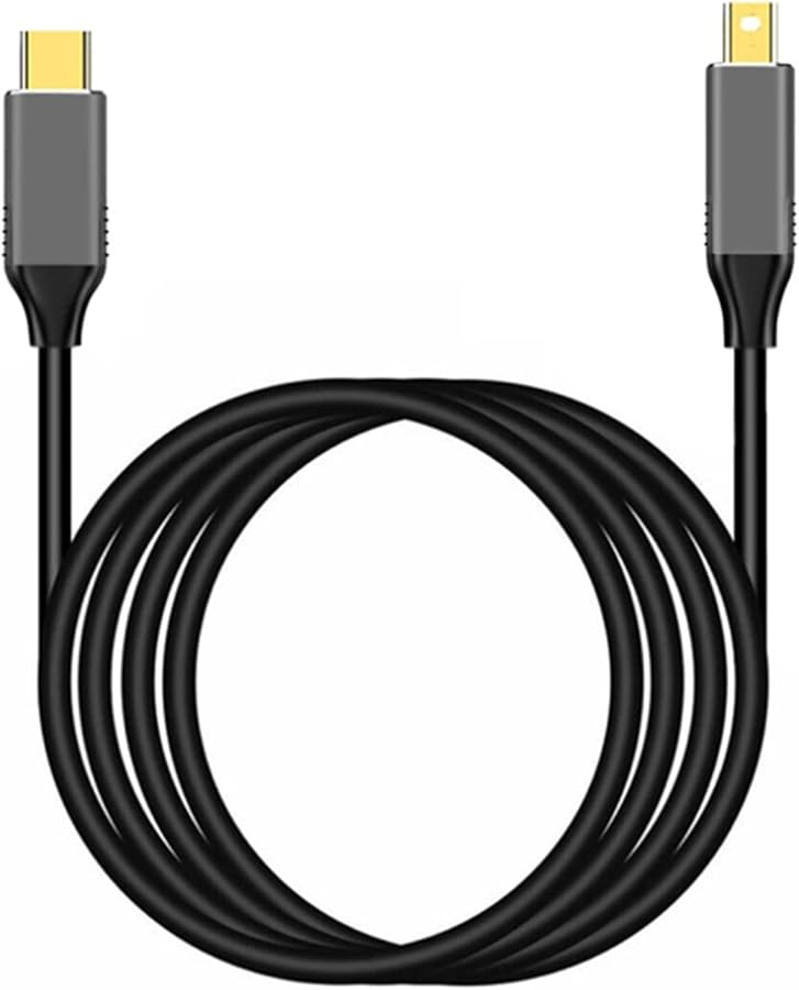 USB C to DisplayPort Adapter 4K 60Hz Converter for MacBook Air 2020 Silver - Image 1