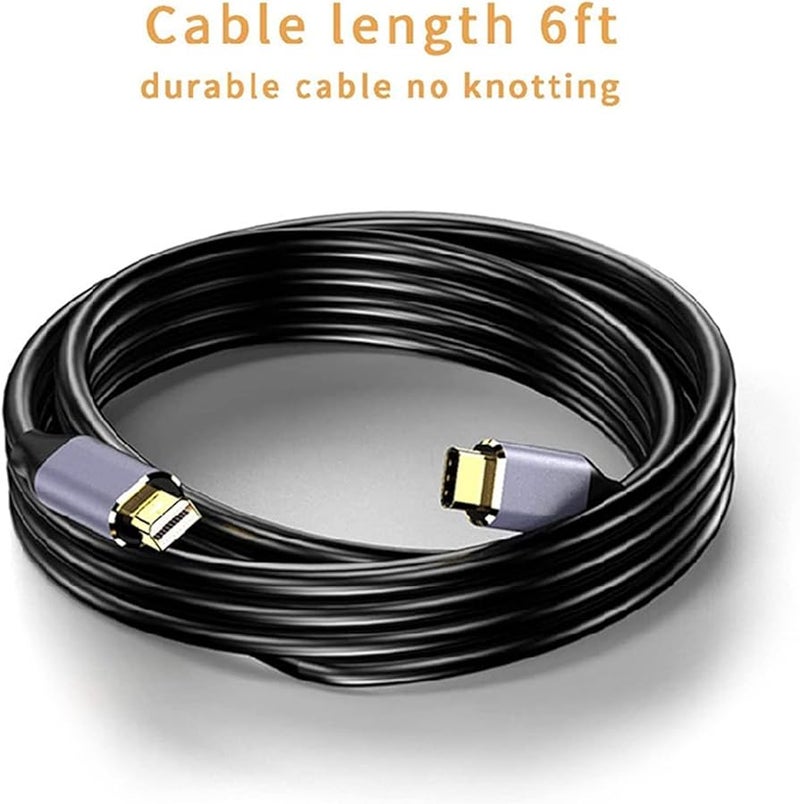 USB C to DisplayPort Adapter 4K 60Hz Converter for MacBook Air 2020 Silver - Image 5