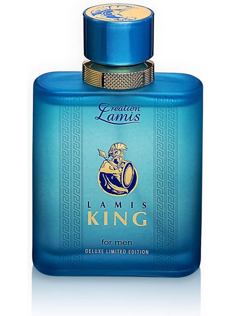 كرياشن لاميس لميس كينج | عطر خشبي حار يدوم طويلًا | عطر للرجال | أو دو تواليت (EDT) - ١٠٠ مل - Image 1