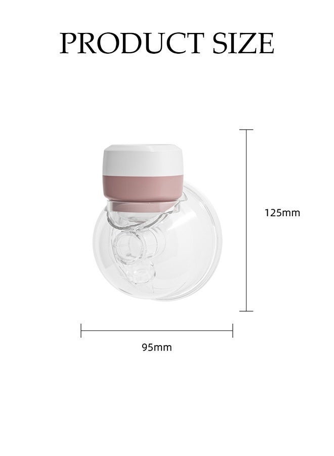 Hands-Free Wearable Electric Breast Pump with LCD Display,9 Levels and 3 Modes Rechargeable with Massage Mode,Low Noise Painless - Image 3