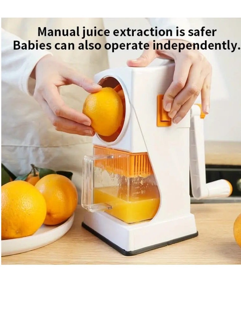 BAIG Handheld Fruit Juicer With Separation And Pulp Extraction Feature Machine Citrus Orange Juicer 99% Extracts Higher Yield Manual Juicer  - Image 2