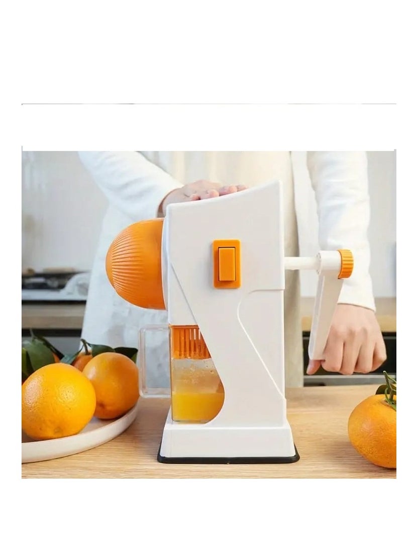 BAIG Handheld Fruit Juicer With Separation And Pulp Extraction Feature Machine Citrus Orange Juicer 99% Extracts Higher Yield Manual Juicer  - Image 1