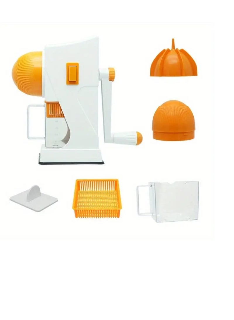 BAIG Handheld Fruit Juicer With Separation And Pulp Extraction Feature Machine Citrus Orange Juicer 99% Extracts Higher Yield Manual Juicer  - Image 3
