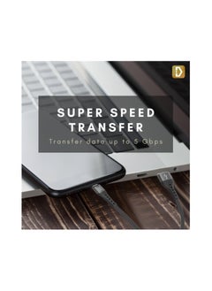 تي اي تي كابل من نوع C إلى C بطول 1.2 متر، كابل PD من نوع C للشحن السريع، متوافق مع آيفون 15 برو ماكس، سامسونج جالاكسي S25 ألترا، نوت 20، ماك بوك برو، نينتندو سويتش، هواوي، آيباد ميني 6، جو برو هيرو 7، آيفون 16، إلخ.  - Image 4