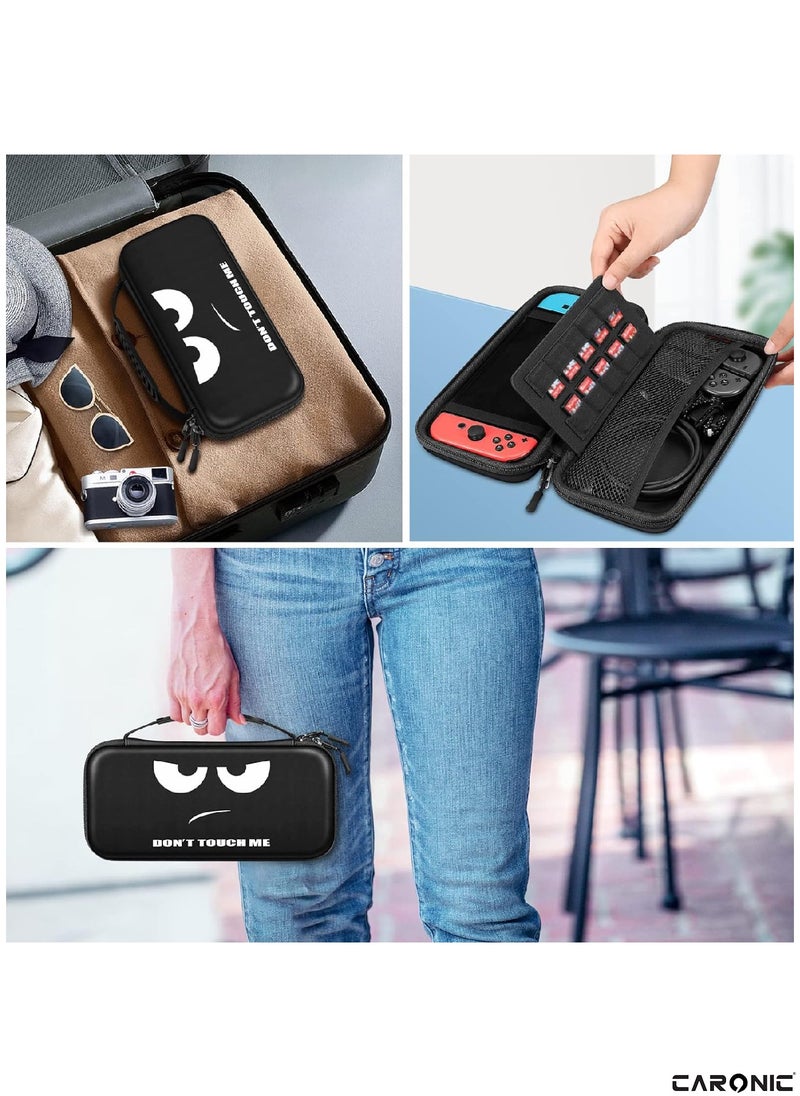 Case compatible With Nintendo Switch And Oled Shockproof Waterproof Case Bag with soft Liner