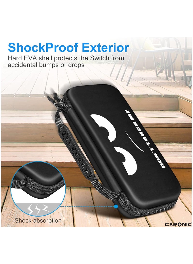 Case compatible With Nintendo Switch And Oled Shockproof Waterproof Case Bag with soft Liner