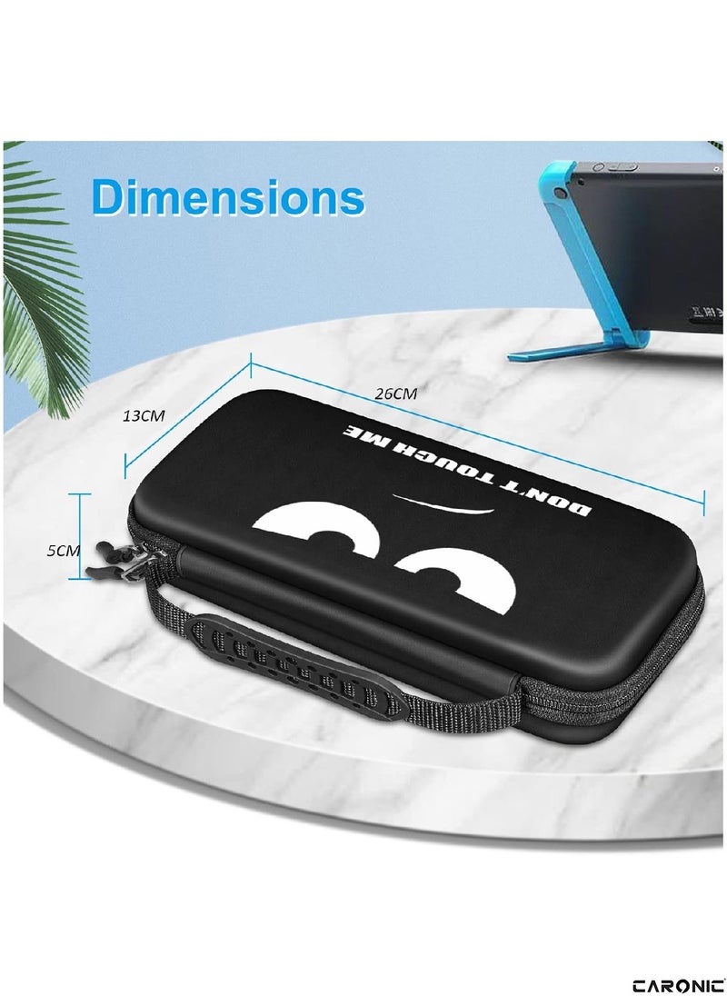 Case compatible With Nintendo Switch And Oled Shockproof Waterproof Case Bag with soft Liner