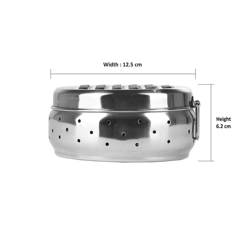 Sumeet Stainless Steel Vegetable Grater With Storage Container - Image 4