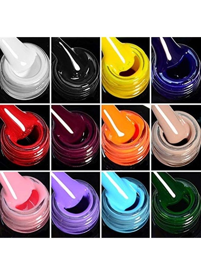 V VENALISA - VENALISA 15ml Gel Nail Polish, Black Color Soak Off UV LED Nail Gel Polish Nail Art Starter Manicure Salon DIY at Home, 0.53 OZ - Image 1
