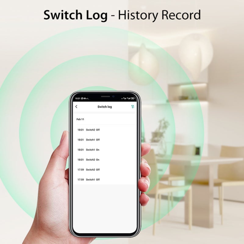 Tuya WiFi Relay Switch: 2.4G Only Remote App Control - DIY Custom Button Naming Intelligent Scene Linkage for Smart Home Voice Control with Google Home - Image 3