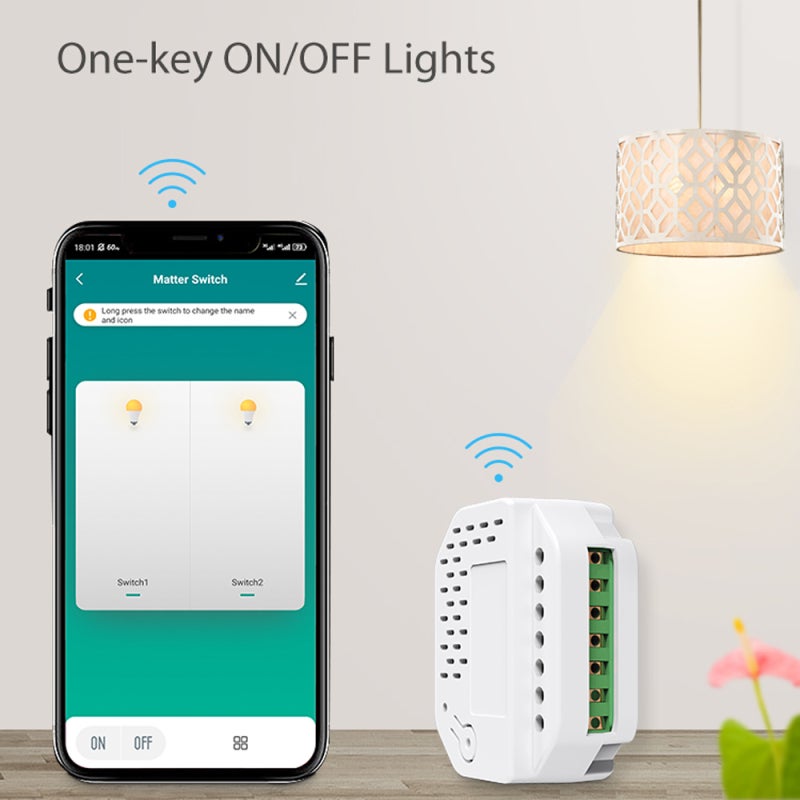 Tuya WiFi Relay Switch: 2.4G Only Remote App Control - DIY Custom Button Naming Intelligent Scene Linkage for Smart Home Voice Control with Google Home - Image 5