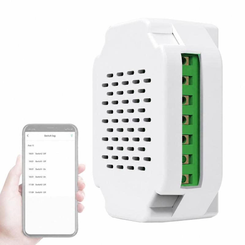 Tuya WiFi Relay Switch: 2.4G Only Remote App Control - DIY Custom Button Naming Intelligent Scene Linkage for Smart Home Voice Control with Google Home - Image 1