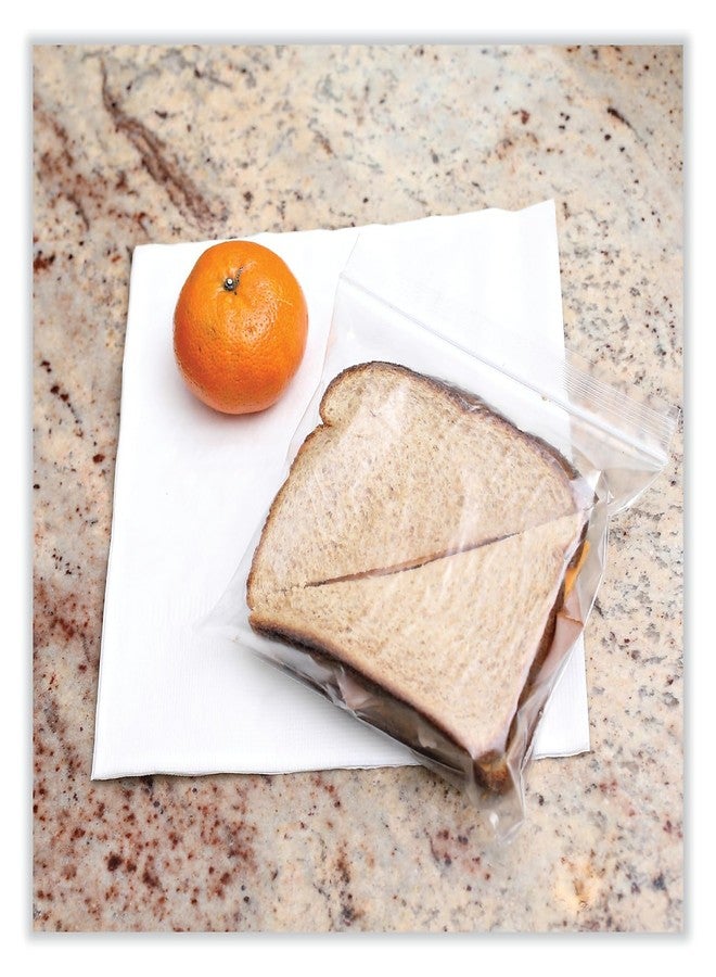 Boardwalk SANDWICHBAG Reclosable Food Storage Bags Sandwich Bags 7 x 8 500/Box - Image 4