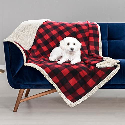 Kritter Planet Waterproof Dog Blanket, Reversible Water Proof Pet Blanket for Couch, Bed & Car, Washable Couch Covers for Medium Dogs - Protects Furniture from Fur, Dirt, and Accidents - Image 4