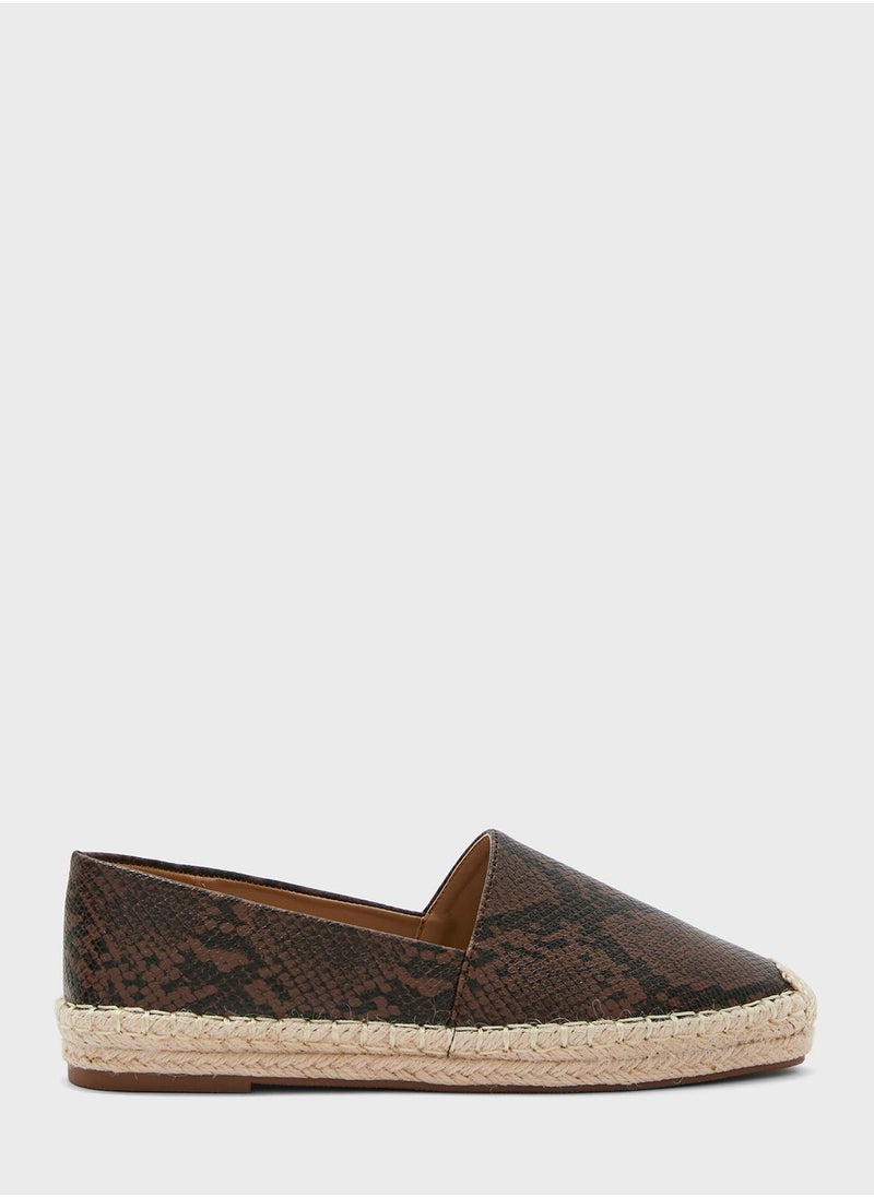 Ginger - Snake Effect Espadrile - Image 1