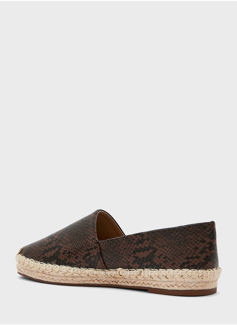 Ginger - Snake Effect Espadrile - Image 1